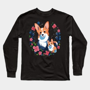 Corgi Mothers Day Long Sleeve T-Shirt